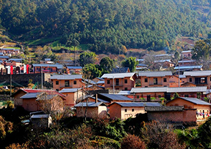 西昌市長板橋村：依托特色生態(tài)農(nóng)業(yè)，打造原生態(tài)彝族文化旅游景區(qū)，成立了30余家彝家樂，形成以生態(tài)旅游為主題集觀光、餐飲、休閑為一體的旅游產(chǎn)業(yè)。