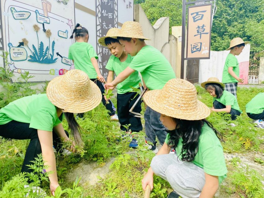 都江堰市石羊幼兒園——五一勞動(dòng)最光榮，這是屬于我們的快樂(lè)。成都市教育局供圖